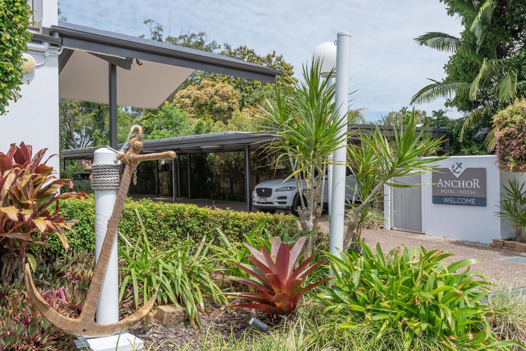 Anchor Motel Noosa Нусавиль Экстерьер фото